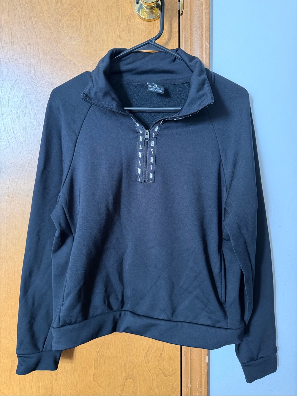 Nike Black Quarter-Zip Women's Sweater